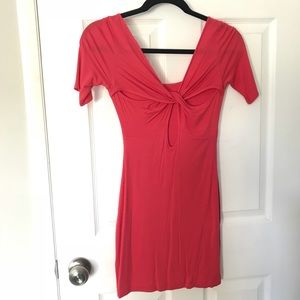 CLEANOUT - Soft T-Shirt Dress with Back Detail